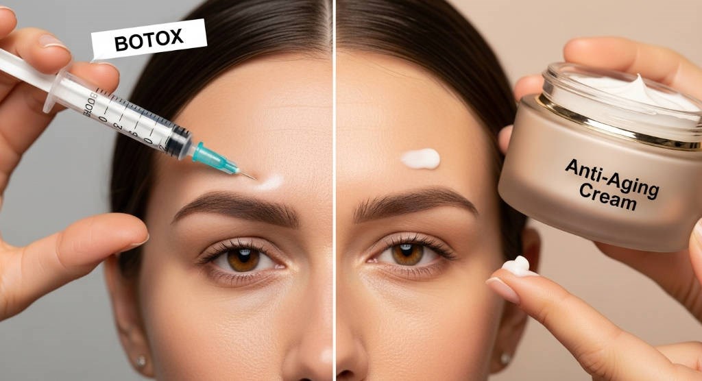 Comparativo entre Botox e Cremes Anti-idade em Uberlândia
